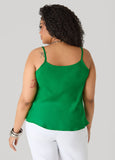Cowl Neck Crepe Cami