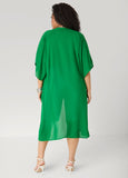 Open Front Crepe Kimono