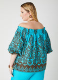 Off The Shoulder Cotton Blouse