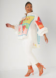 Ruffled Amore Hi Low Shirt