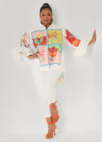 Ruffled Amore Hi Low Shirt