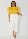 Organza Sleeved Faith Shirt