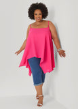 Crepe Handkerchief Tank