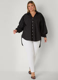 Tie Up Open Back Shirt