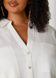Tie Up Open Back Shirt