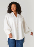 Tie Up Open Back Shirt