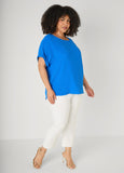 Cuffed Textured Top