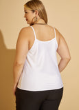 Draped Satin Cami