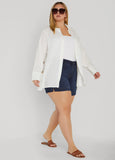 Button Detailed Cotton Gauze Shirt