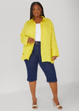 Button Detailed Cotton Gauze Shirt
