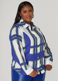 Printed Cotton Blend Shirt