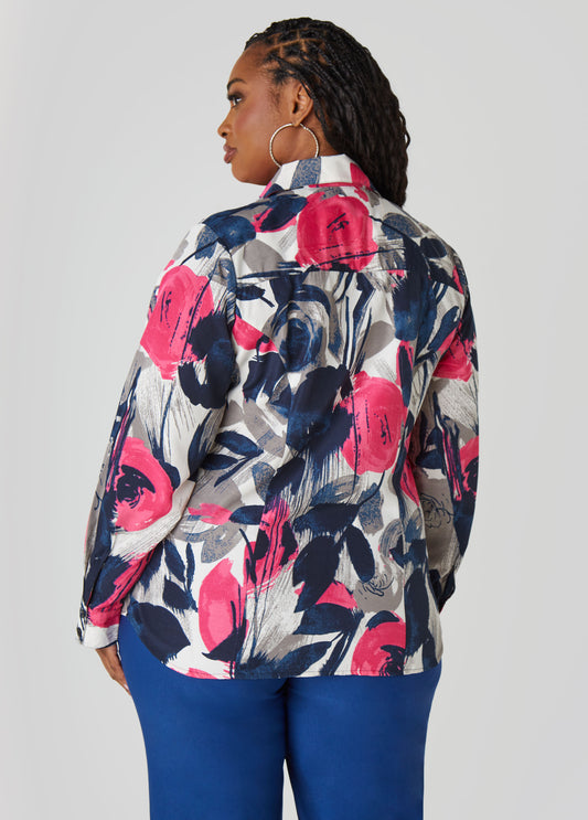 Floral Print Shirt