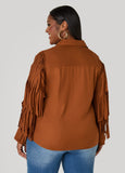 Tiered Fringe Shirt