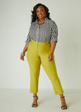 Striped Cotton Blend Shirt