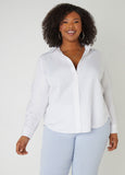 Collared Button Front Shirt