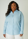 Collared Button Front Shirt