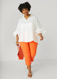 Ruffle Sleeved Shirt