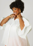 Ruffle Sleeved Shirt