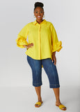 Ruffle Sleeved Shirt