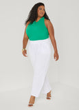 Embellished Cowl Neck Top
