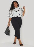 Ruffled Polka Dot Shirt