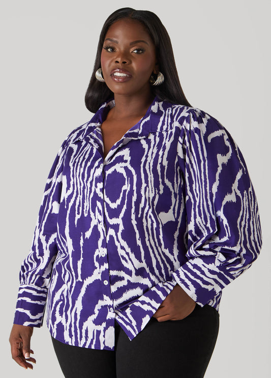 Abstract Print Shirt