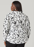 Scribble Print Shirt