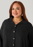 Textured Collared Shirt