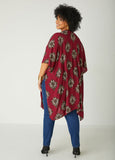Paisley Print Kimono
