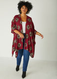 Paisley Print Kimono