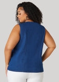 Frayed Denim Vest