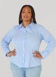 Striped Cotton Blend Shirt