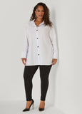 Side Ties Poplin Shirt
