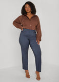 Pleated Poplin Shirt