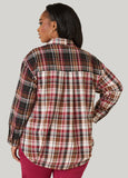 Plaid Flannel Pullover Shirt