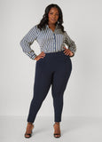 Pintucked Pull On Leggings