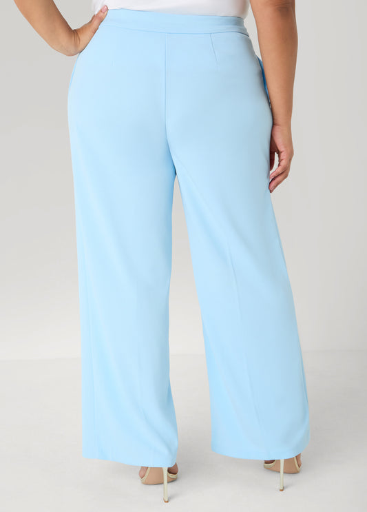 Pull On Straight Leg Pants