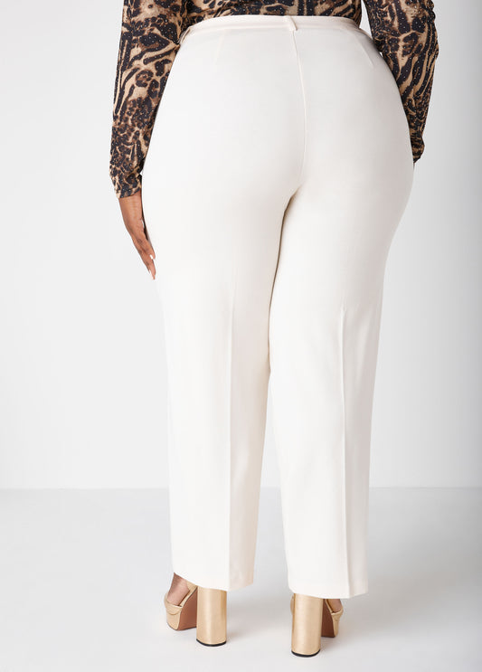 Ponte Straight Leg Trousers