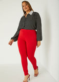 Seam Detailed High Rise Leggings