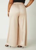 Wide Leg Satin Pants