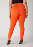 Pull On High Waist Ponte Leggings