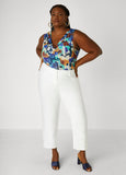 Millennium Tab Detail Ankle Pants