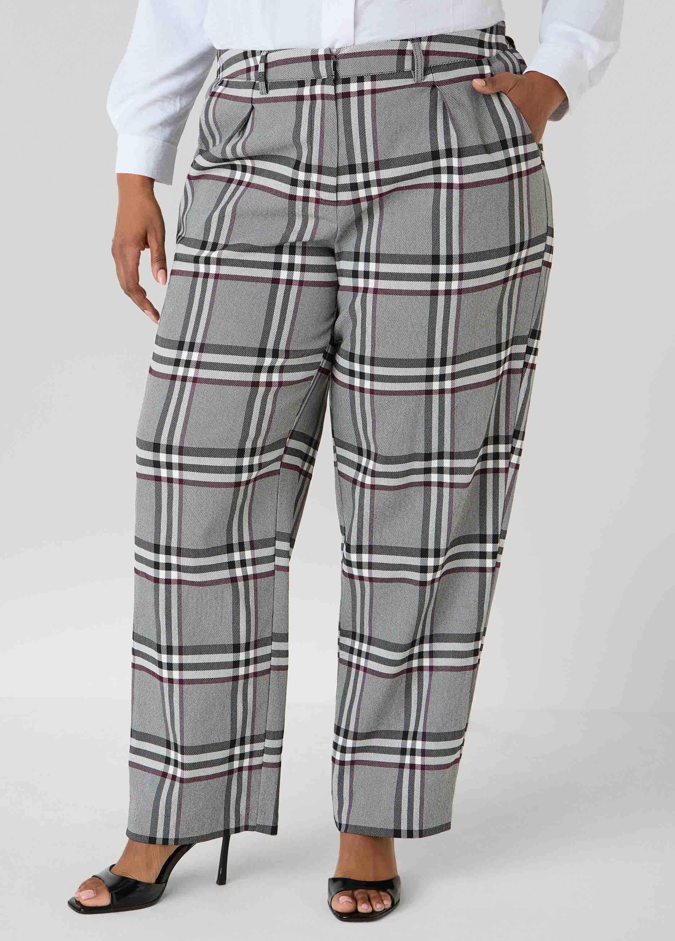 Millennium Plaid Trousers