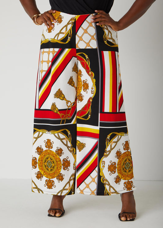 Plus Size Status Wide Leg Pants