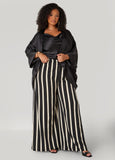 Striped Wide Leg Pants