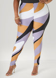 Swirl Print Leggings