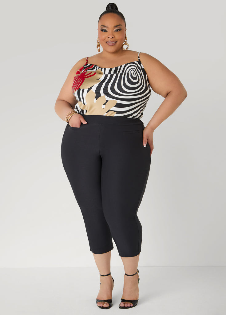Millennium Pocket Capris – Ashley Stewart
