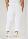 Cuffed Ponte Capris