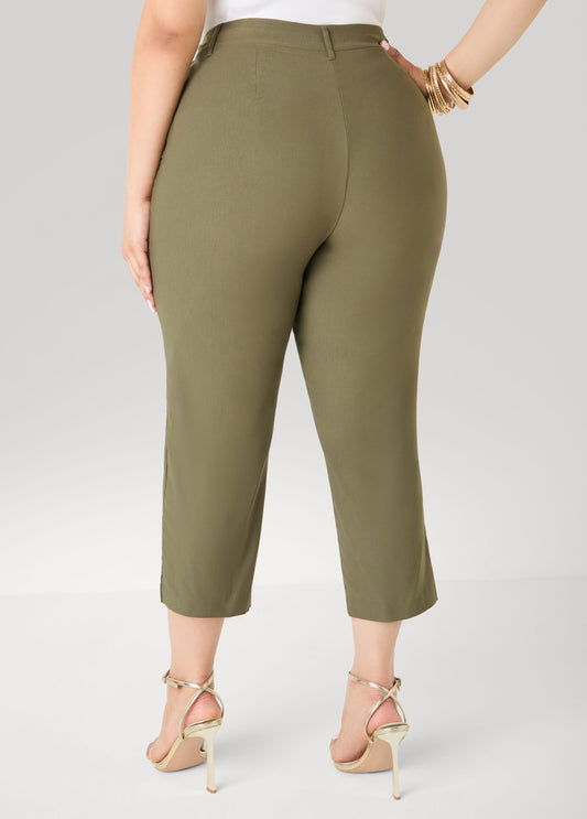 Millennium Split Cuff Capris