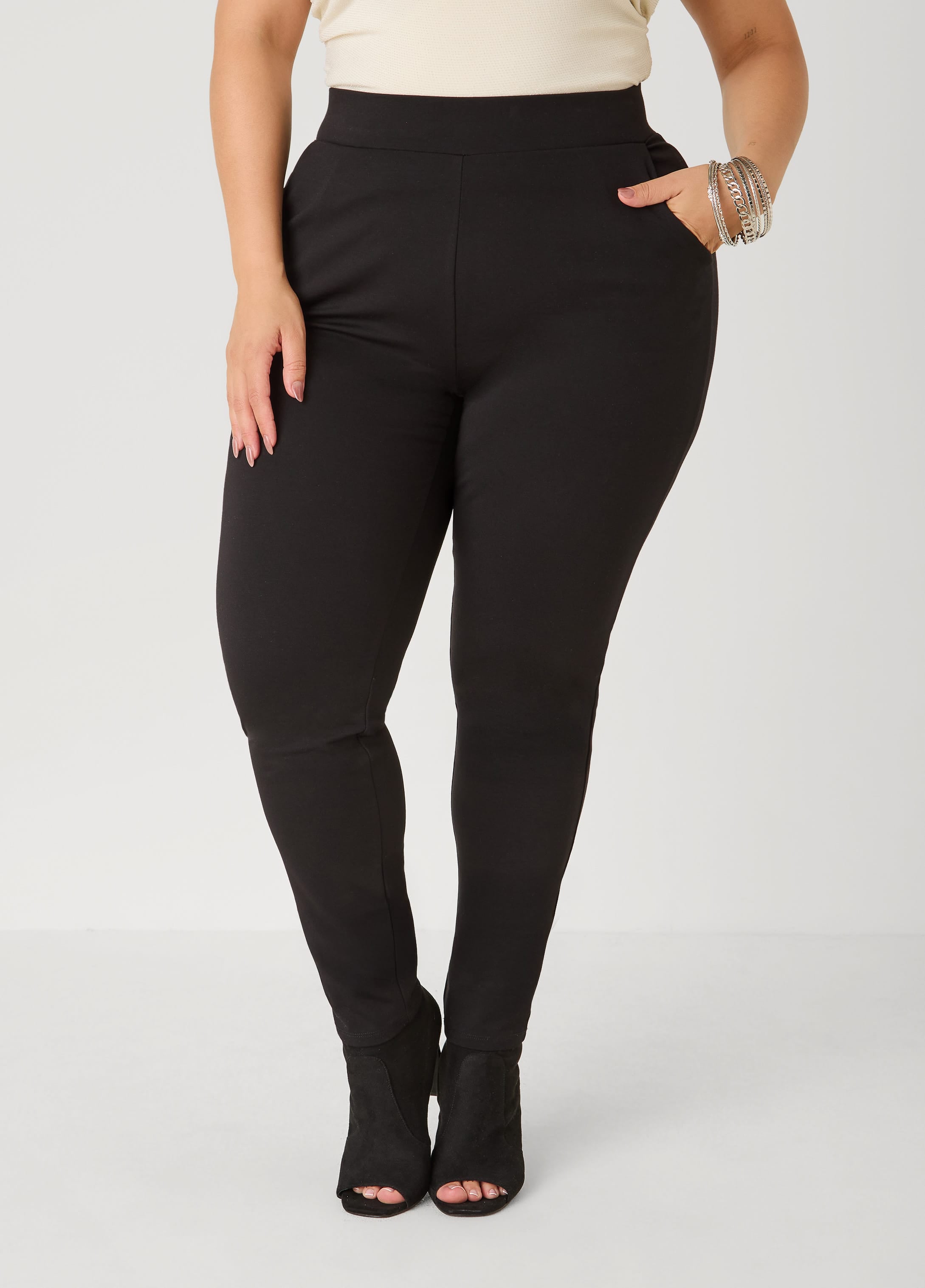 High Waist Ponte Leggings